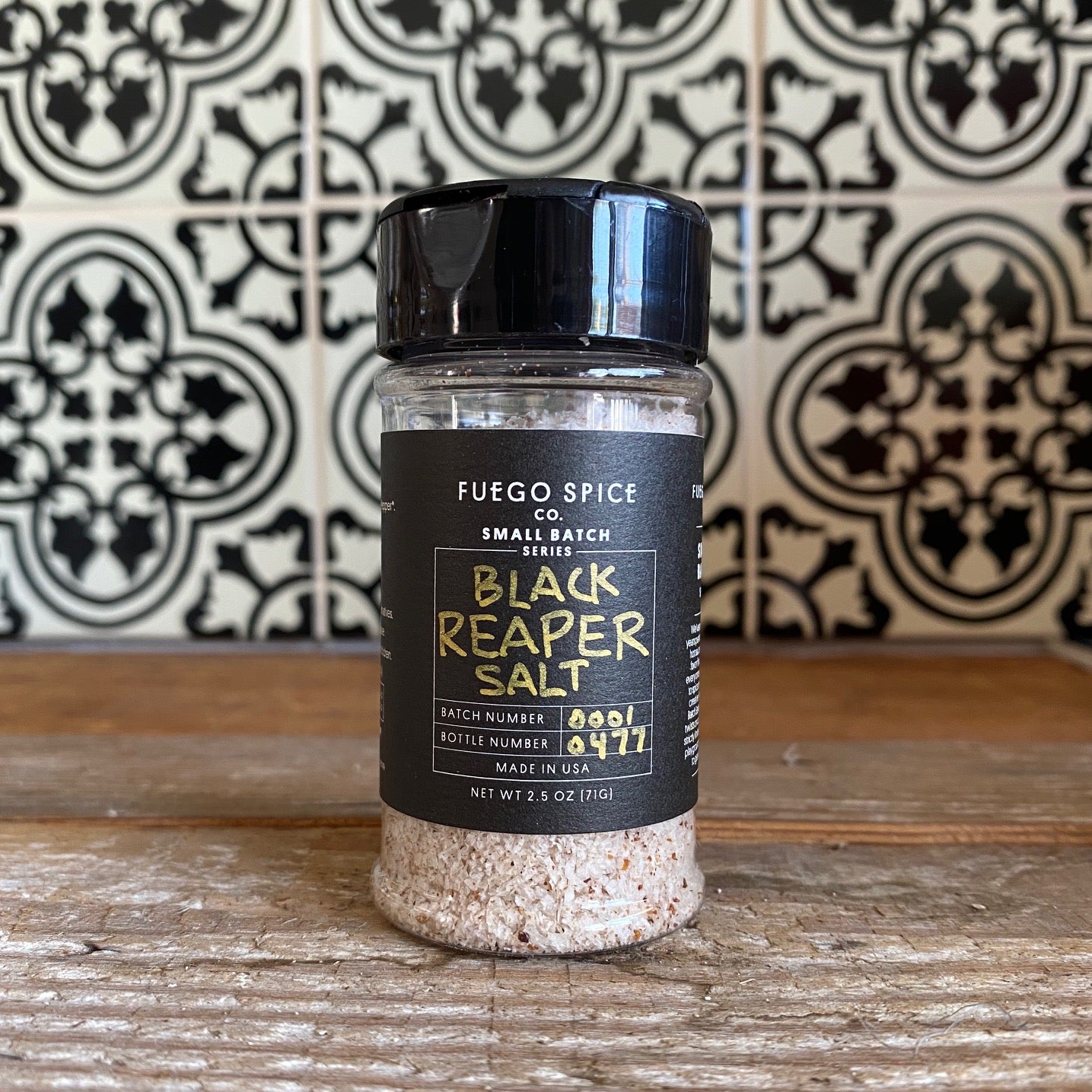 Black Reaper Spicy Sea Salt | Small Batch Series